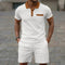 Conjunto Polo - Tecido Waffle masculino