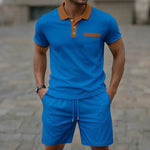 Conjunto Polo - Tecido Waffle masculino