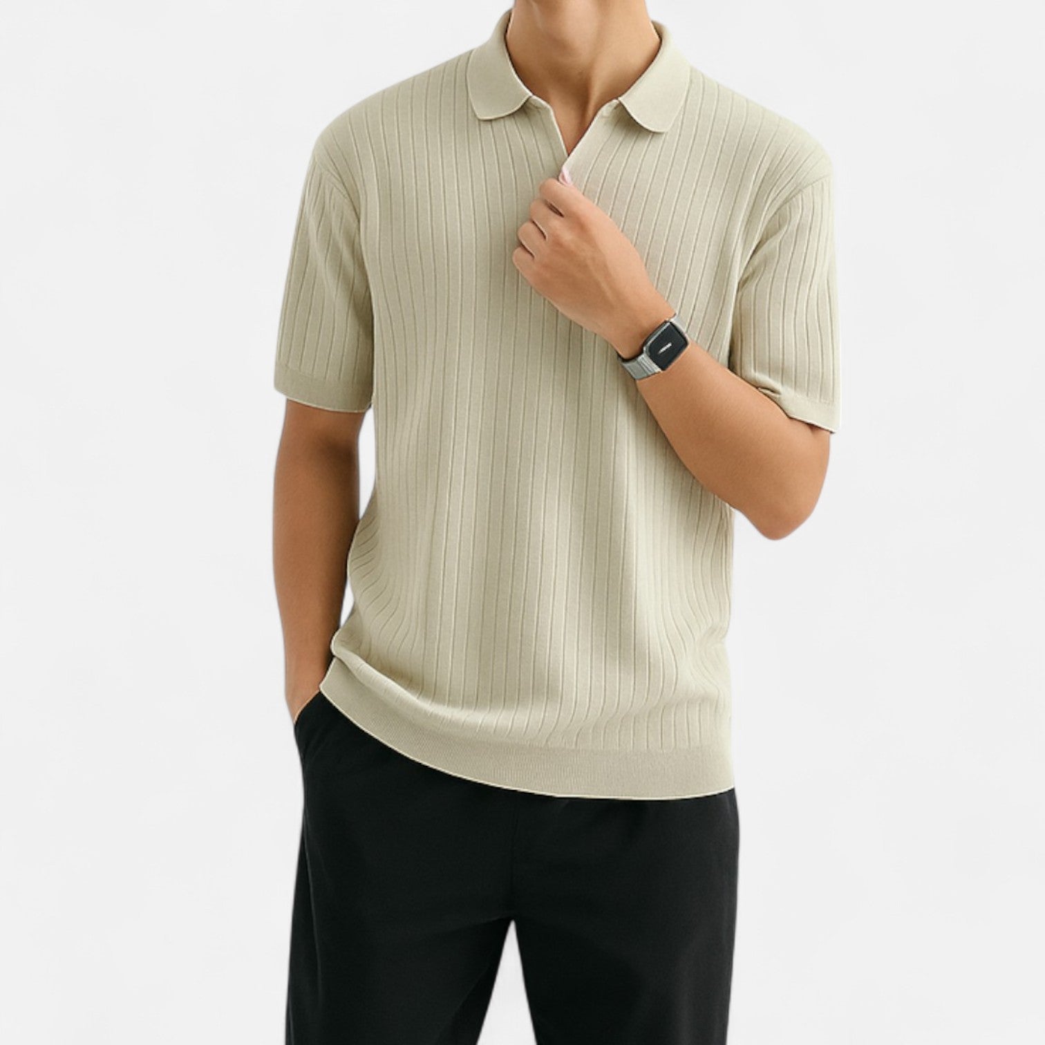 Camisa Polo - Malha Respirável Braços masculino