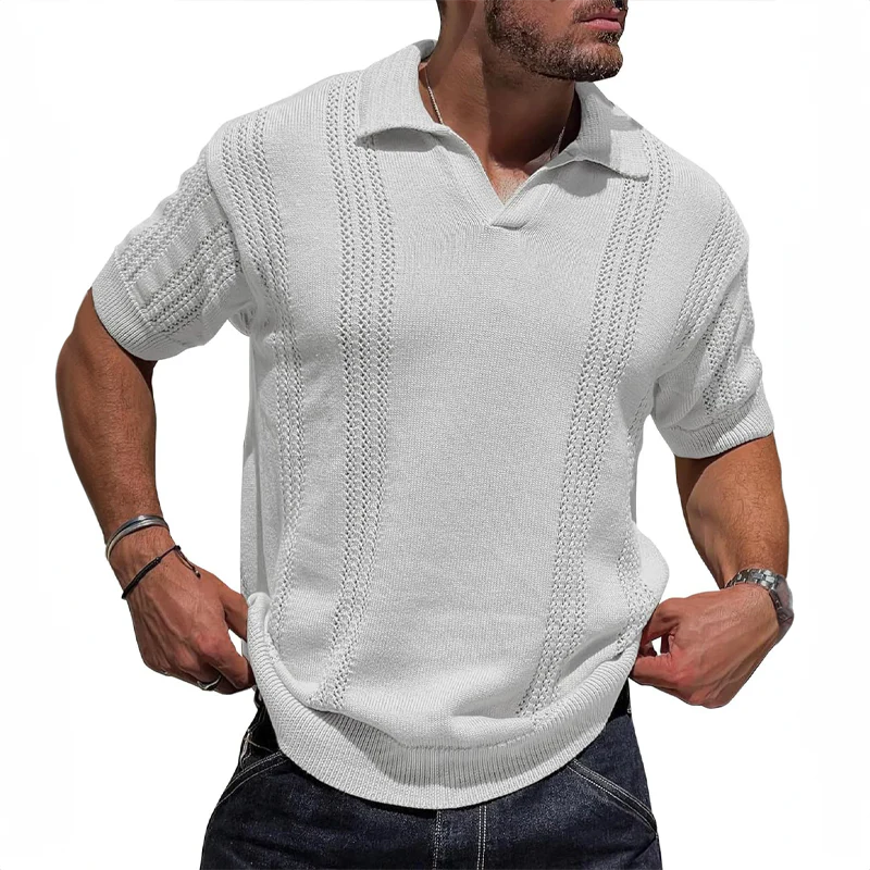 Camisa Polo - Mistura Malha Respirável masculino