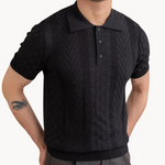 Polo - Mistura Texturizada Jacquard masculino