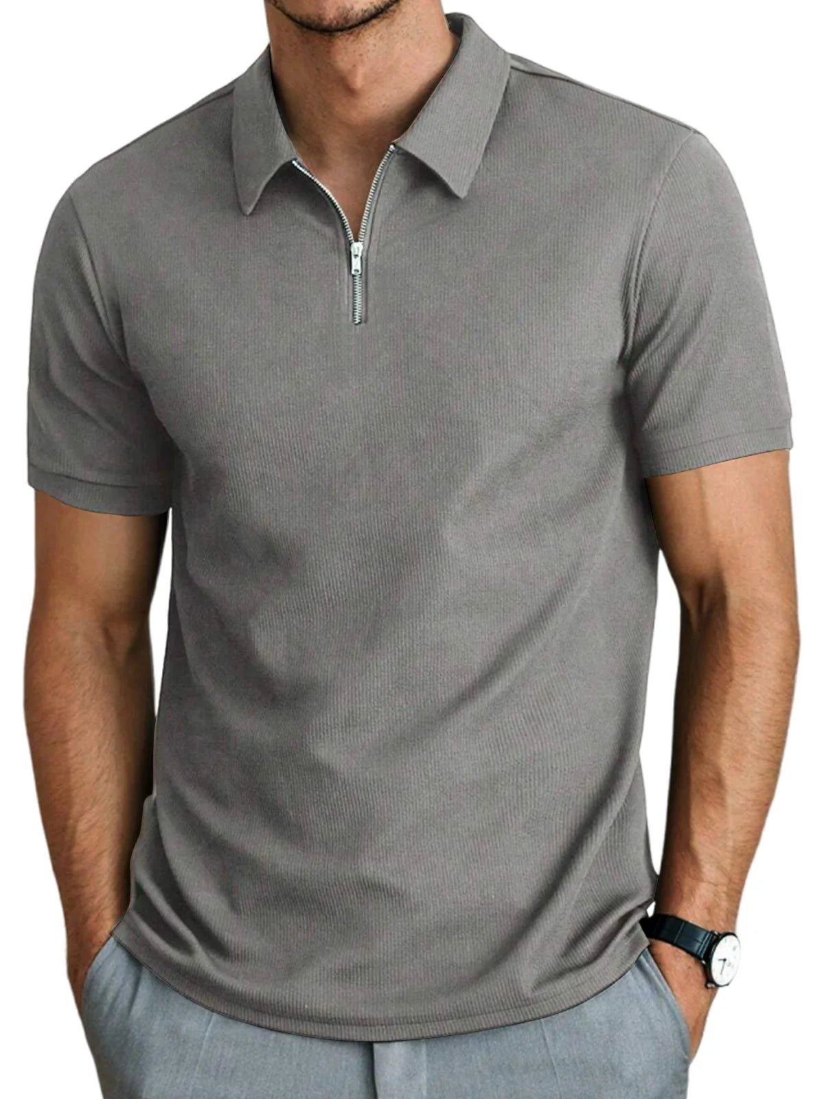Camisa Polo - Mistura Leve Relaxado masculino