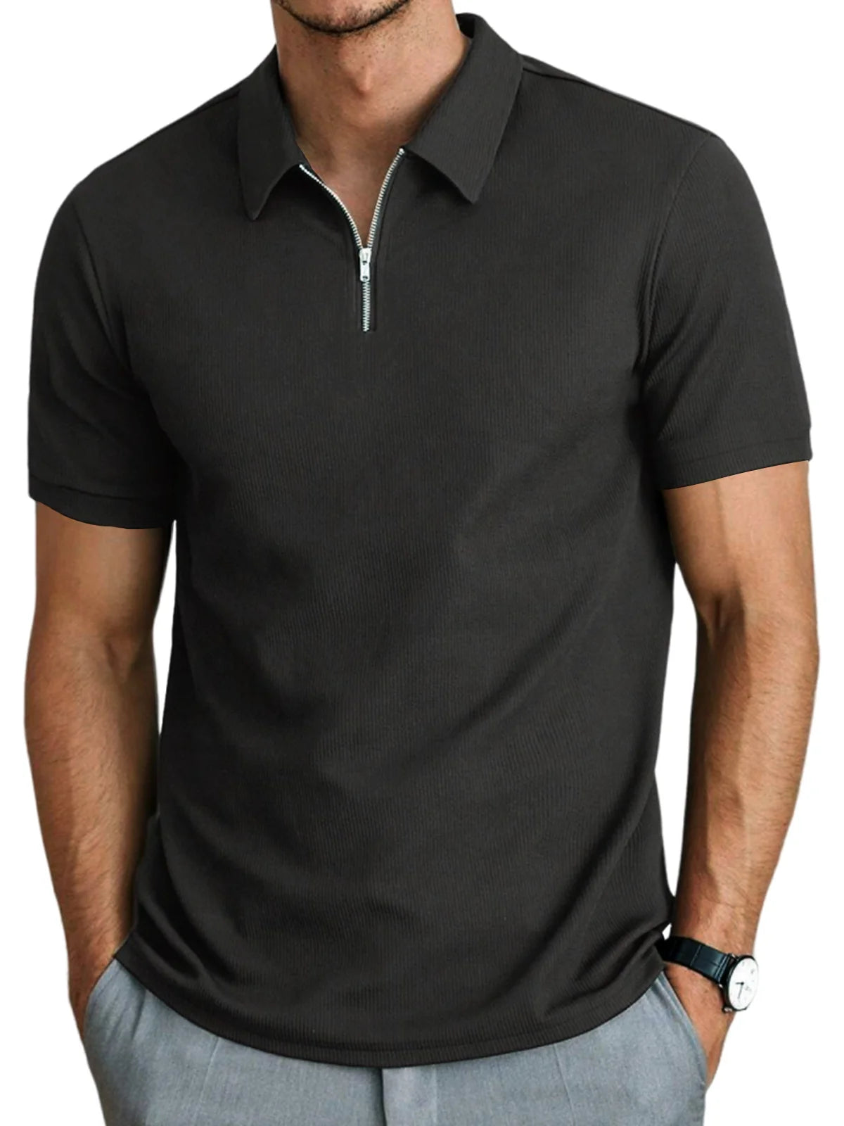 Camisa Polo - Mistura Leve Relaxado masculino