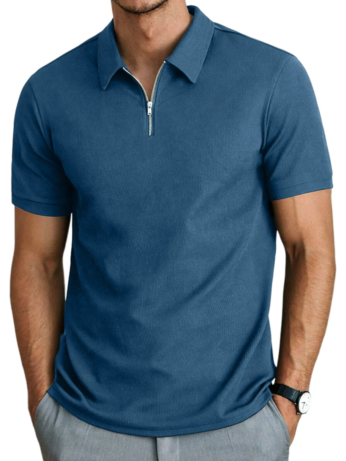 Camisa Polo - Mistura Leve Relaxado masculino