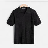 Camisa Polo - Textura Piqué Misturada masculino