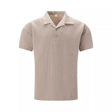 Camisa Polo - Textura Jacquard Relaxado masculino