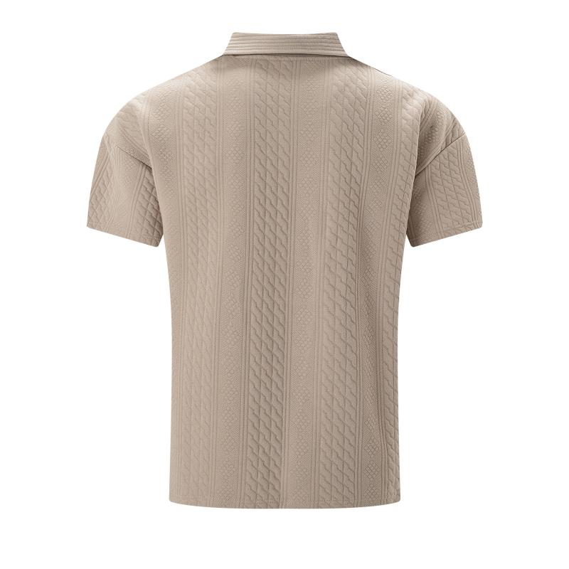 Camisa Polo - Textura Jacquard Relaxado masculino
