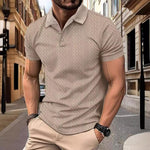 Camisa Polo - Textura Jacquard Relaxado masculino