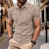 Camisa Polo - Textura Jacquard Relaxado masculino