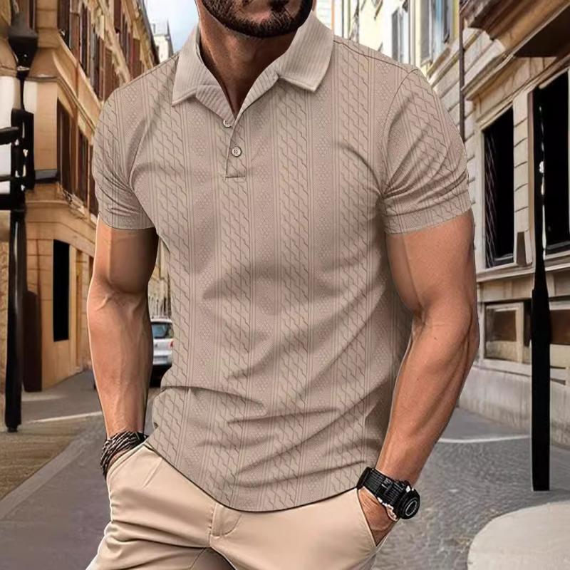 Camisa Polo - Textura Jacquard Relaxado masculino