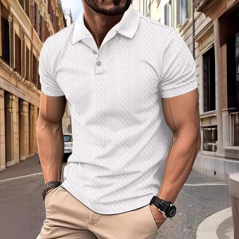 Camisa Polo - Textura Jacquard Relaxado masculino
