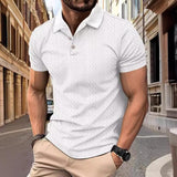 Camisa Polo - Textura Jacquard Relaxado masculino