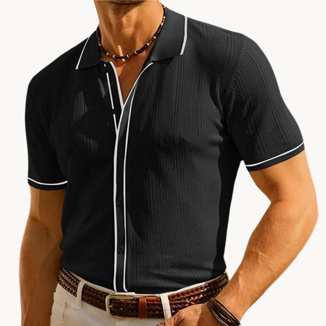 Camisa Polo - Manga Curta Respirável masculino