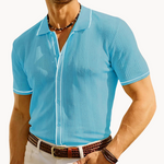 Camisa Polo - Manga Curta Respirável masculino