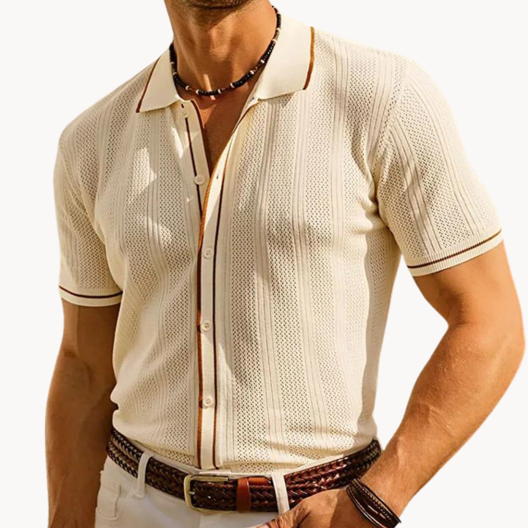 Camisa Polo - Manga Curta Respirável masculino