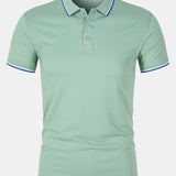 Camisa Polo - Fecho de Botão Malha masculino