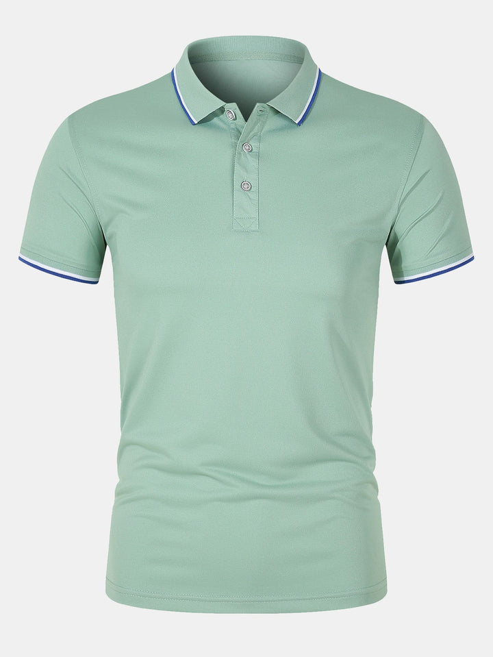 Camisa Polo - Fecho de Botão Malha masculino