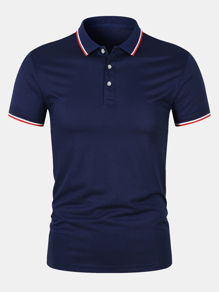 Camisa Polo - Fecho de Botão Malha masculino