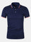 Camisa Polo - Fecho de Botão Malha masculino