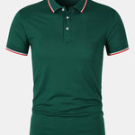 Camisa Polo - Fecho de Botão Malha masculino
