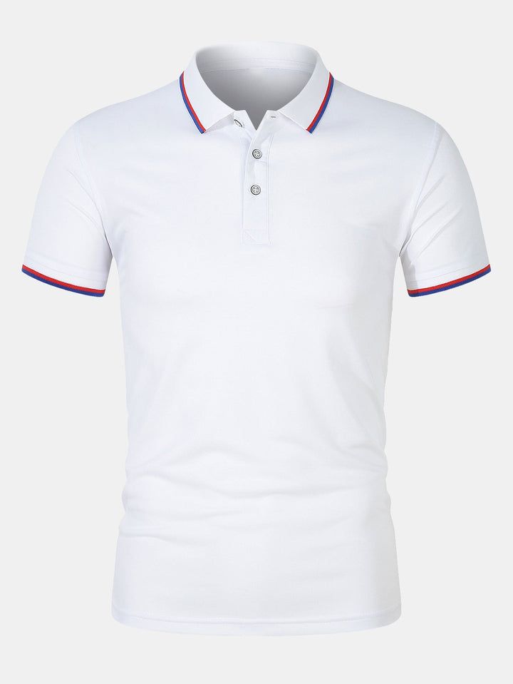 Camisa Polo - Fecho de Botão Malha masculino