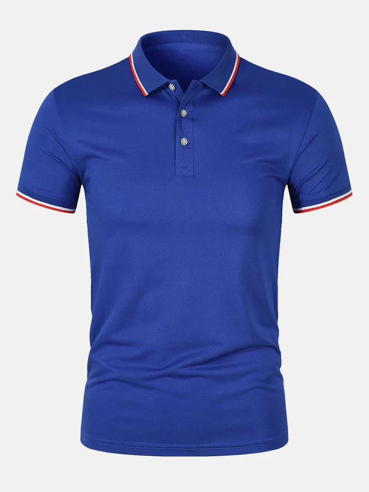 Camisa Polo - Fecho de Botão Malha masculino