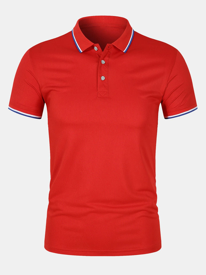 Camisa Polo - Fecho de Botão Malha masculino