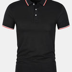 Camisa Polo - Fecho de Botão Malha masculino