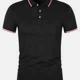 Camisa Polo - Fecho de Botão Malha masculino