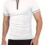 Camisa Polo - Gola com Zíper Respirável masculino