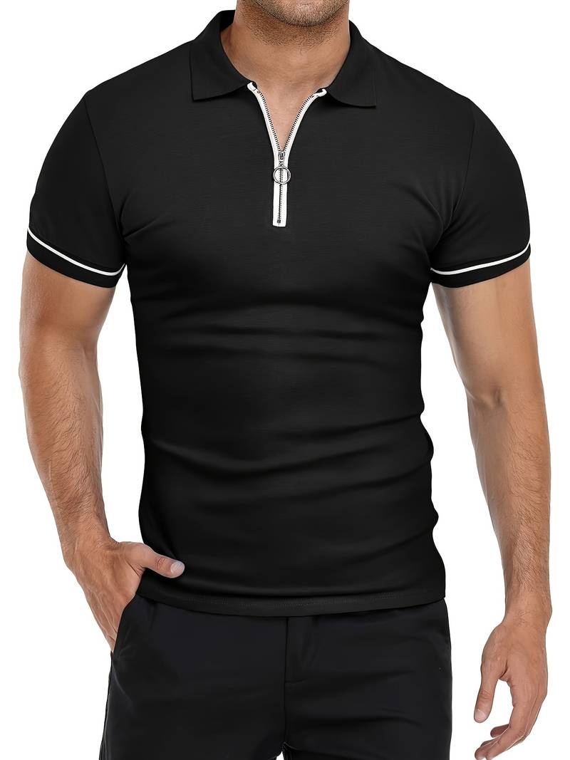 Camisa Polo - Gola com Zíper Respirável masculino