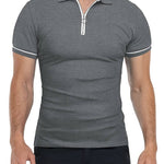 Camisa Polo - Gola com Zíper Respirável masculino