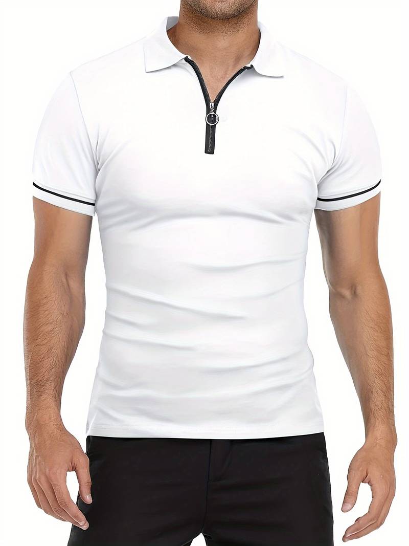 Camisa Polo - Gola com Zíper Respirável masculino