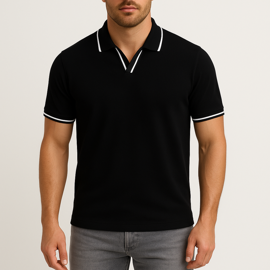 Camisa Polo - Acabamento Contrastante masculino