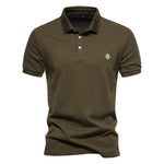 Polo - Colar Estruturado Listrado masculino