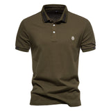 Polo - Colar Estruturado Listrado masculino
