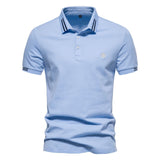 Polo - Colar Estruturado Listrado masculino