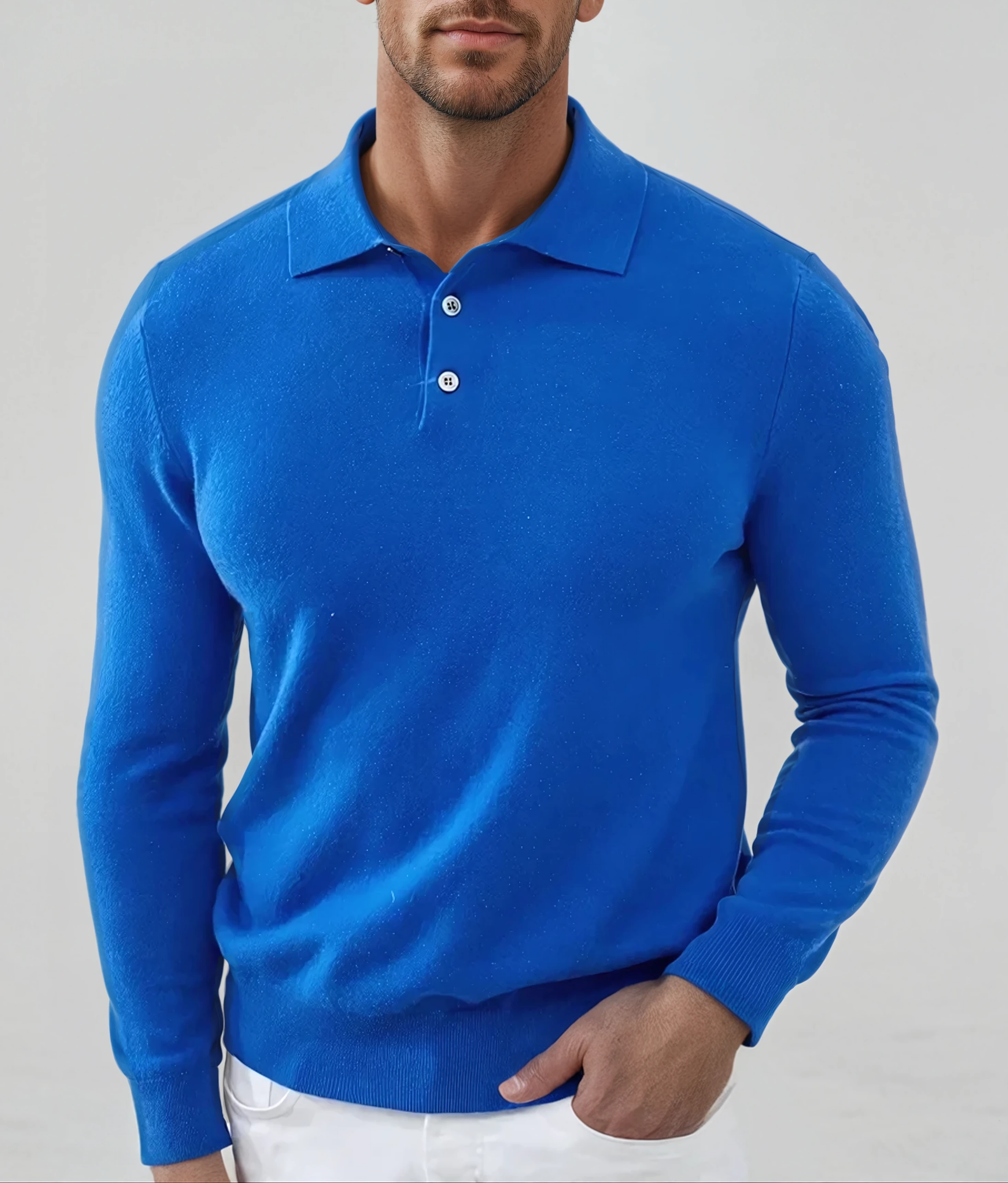 Oliveira - Gola Polo em Malha masculino
