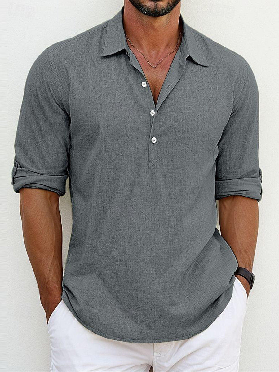 Camisa Polo em Poliéster - Clássico masculino
