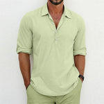 Camisa Polo em Poliéster - Clássico masculino