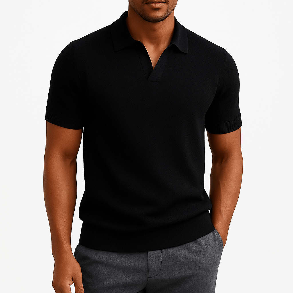 Camisa Polo em Poliéster - Texturada masculino