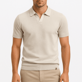 Camisa Polo em Poliéster - Texturada masculino