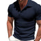 Polo em Mistura de Poliéster - Zíper masculino