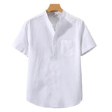 Camisa em Mistura de Poliéster - Gola Alta masculino
