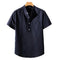 Camisa em Mistura de Poliéster - Gola Alta masculino