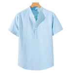 Camisa em Mistura de Poliéster - Gola Alta masculino