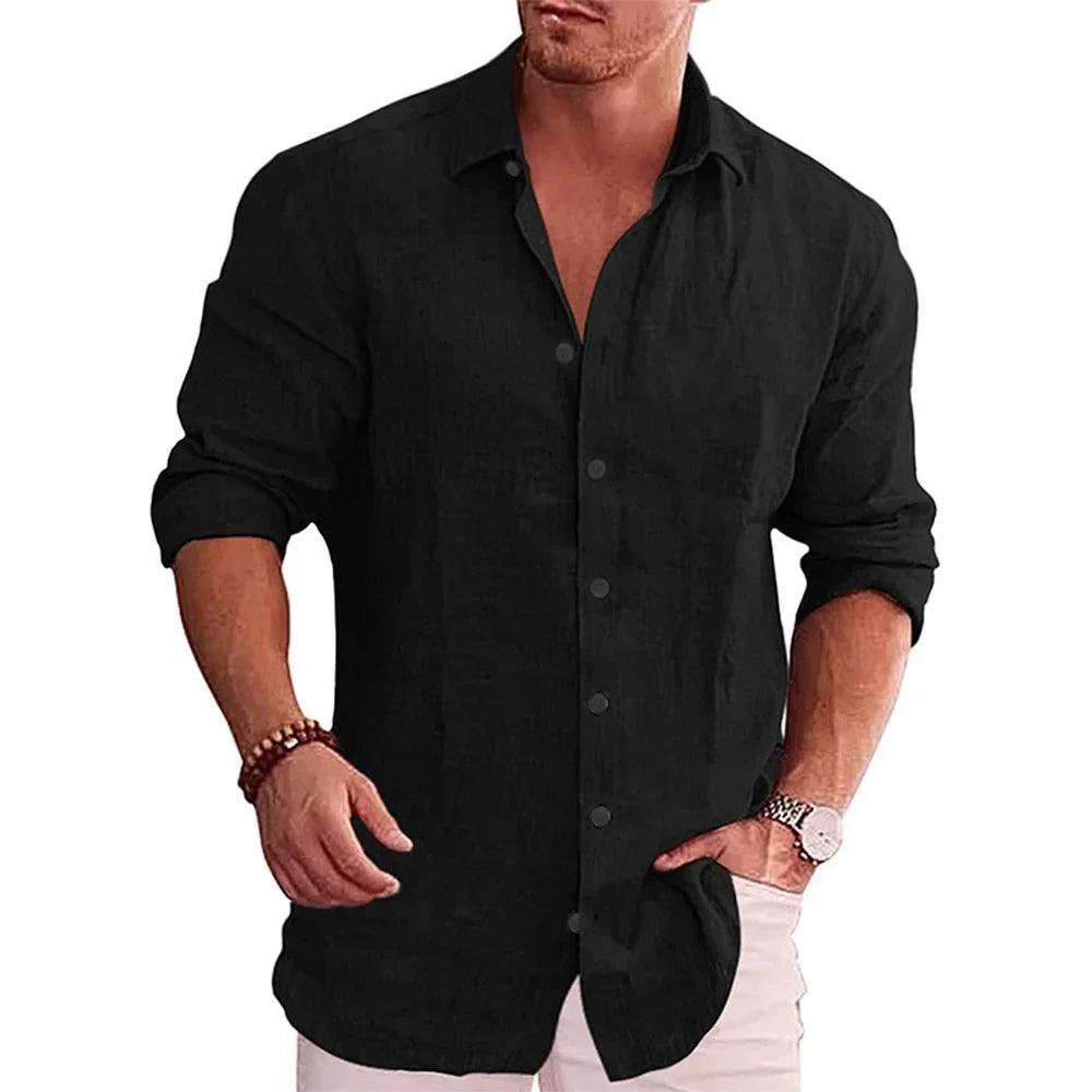 Camisa em Mistura de Poliéster - Reversível masculino