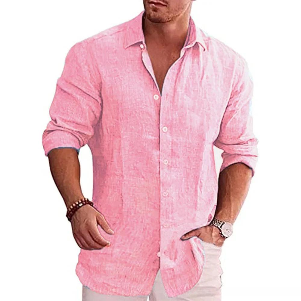 Camisa em Mistura de Poliéster - Reversível masculino