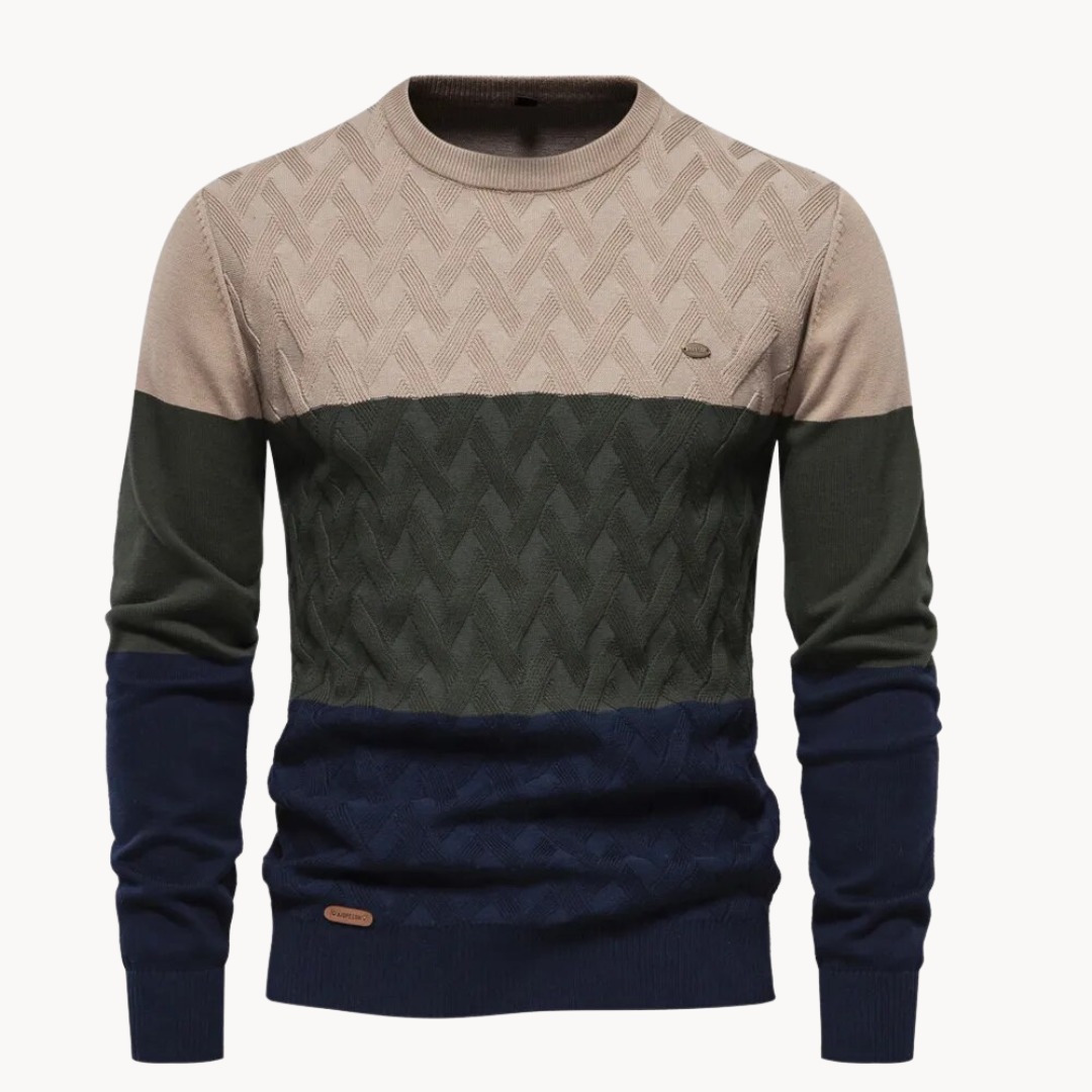 Pullover - Estrutura de Malha Intricada masculino