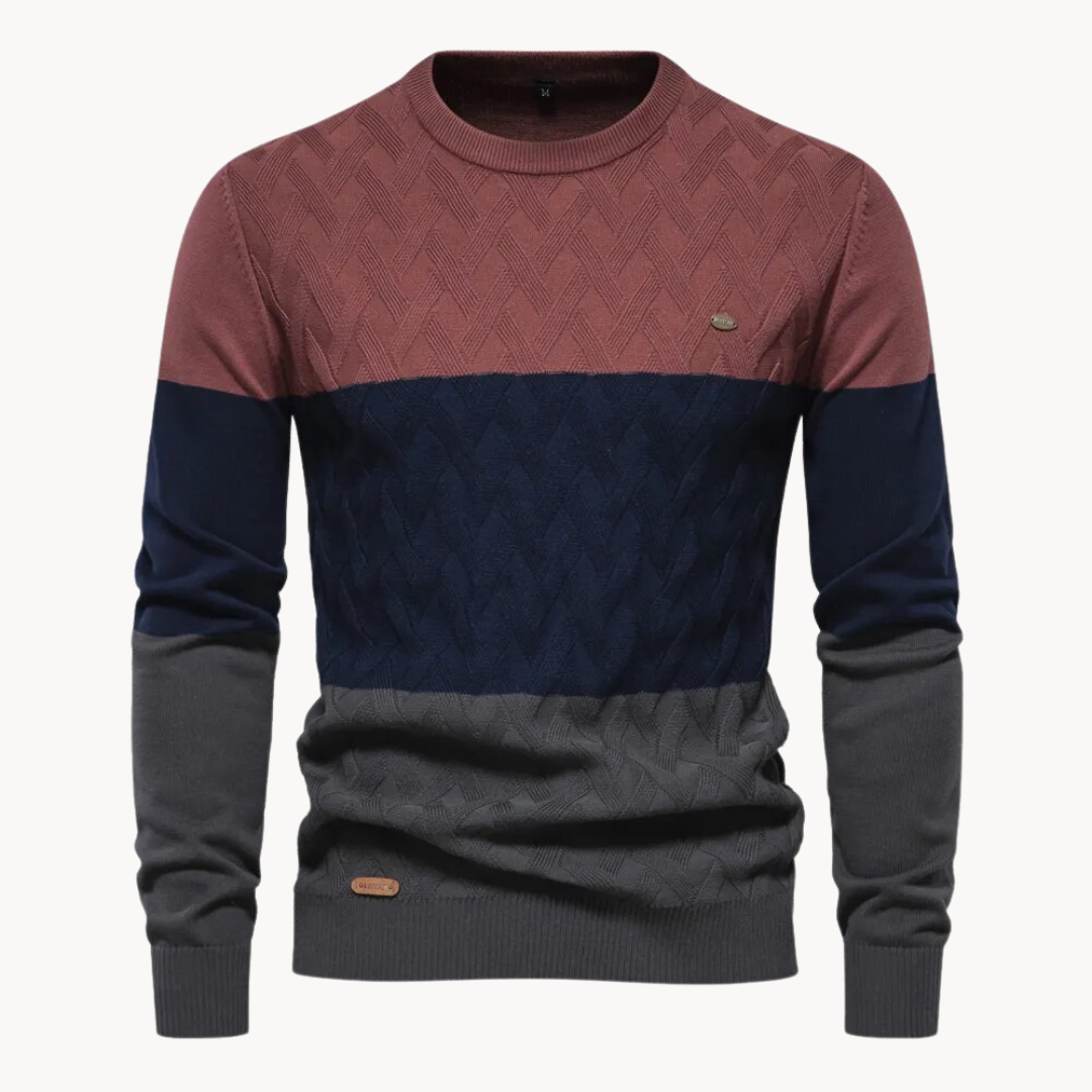 Pullover - Estrutura de Malha Intricada masculino